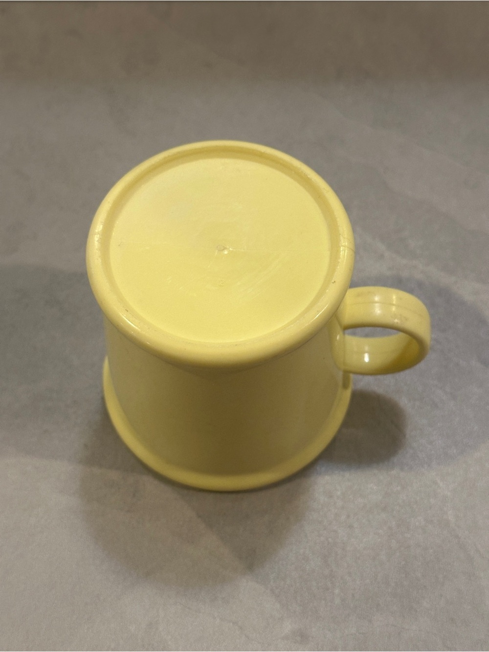 Vtg Tommee Tippee Yellow Bear Cup Childs Single Handle - Picture 4 of 6